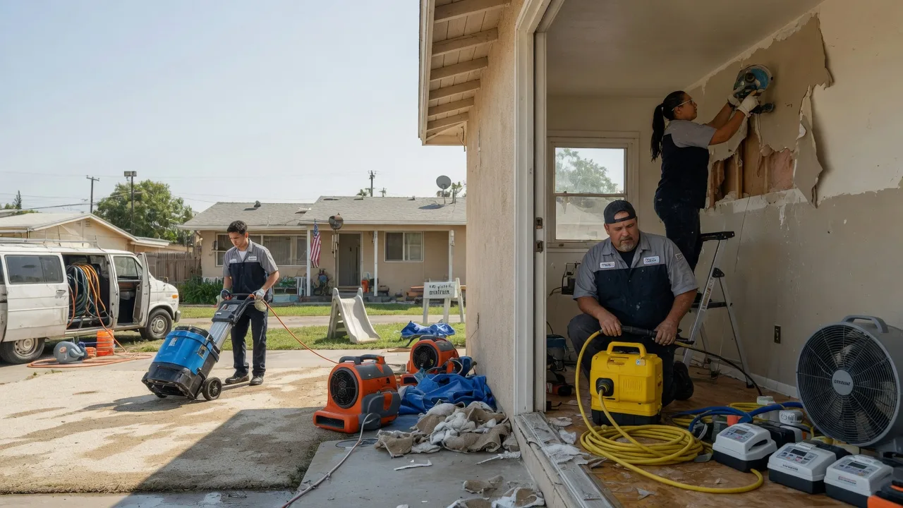 Water Damage Restoration in Terral, OK near me